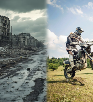 Motorrad Offroad Expedition Ukraine