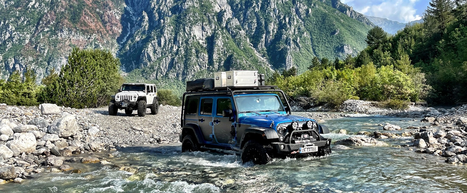 Offroad-Reisen Balkan, Shala-Gebirge, Albanien