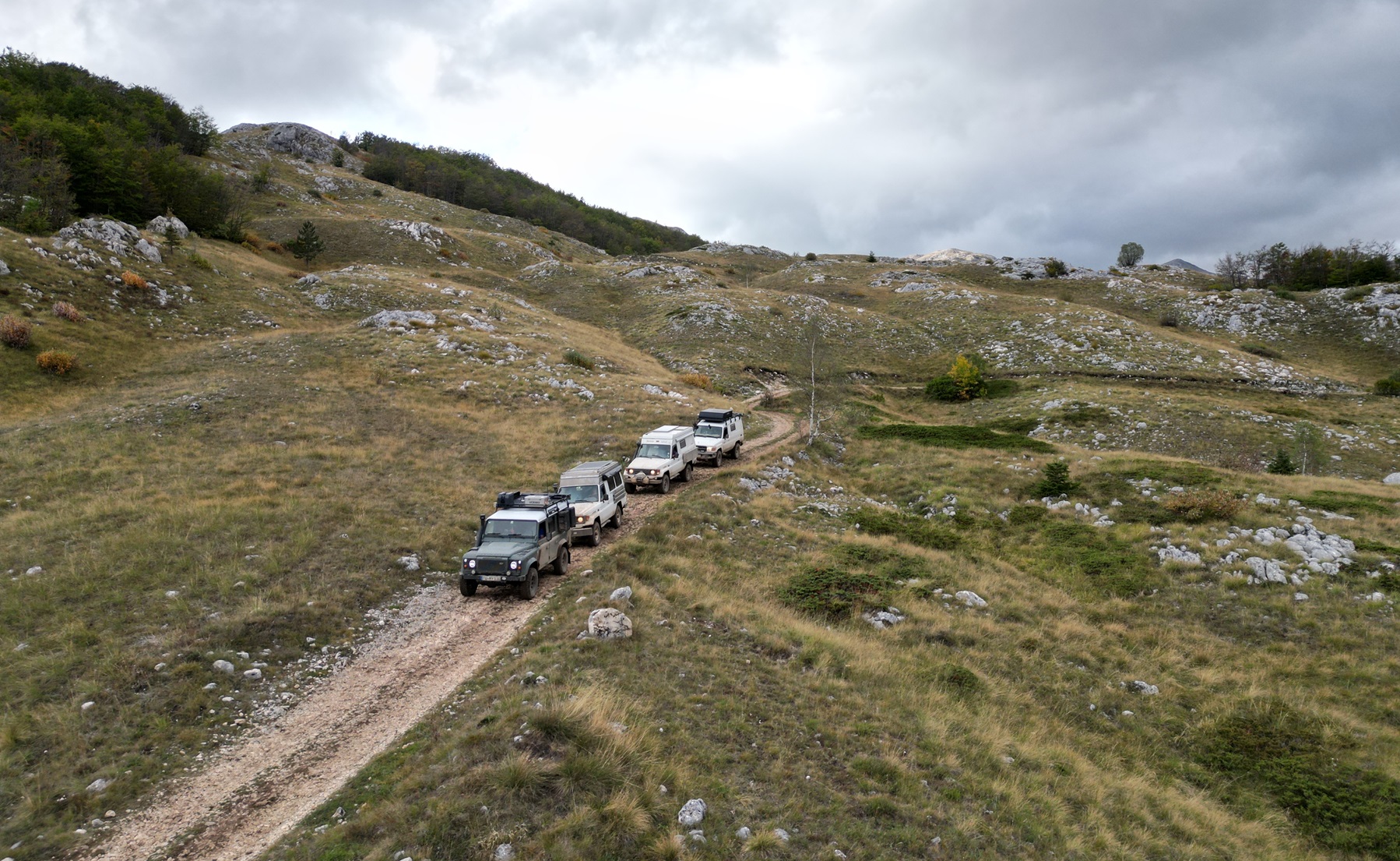 Offroad Konvoi Bosnien Serbien Montenegro Balkan Abenteuer 4x4 Reise