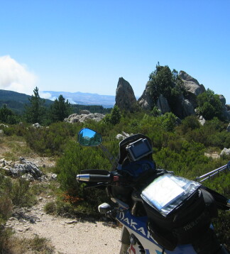 Offroad Motorradreise durch Sardinien - Italien