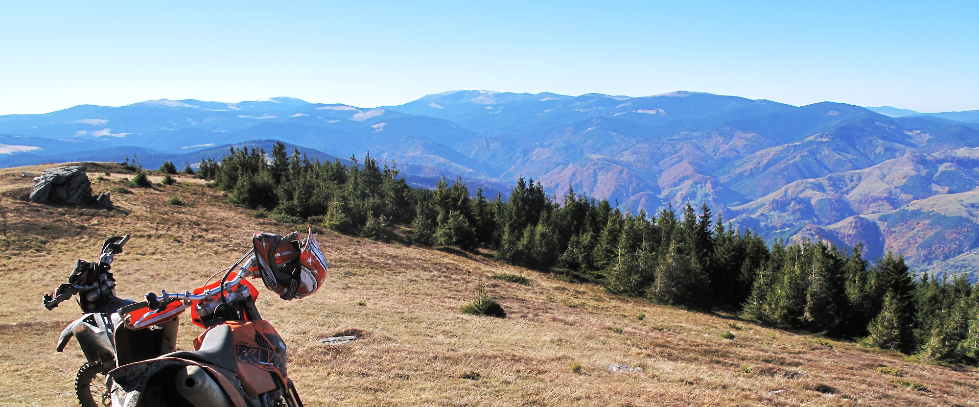 Motorradreisen Europa, Südkarpaten, Rumänien