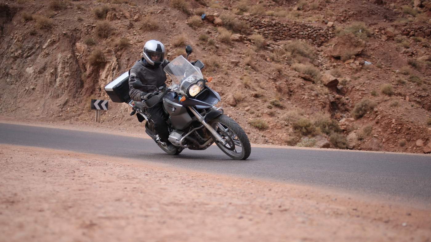 Auf dem Reiseenduro Kasbah & Luxury- Trail