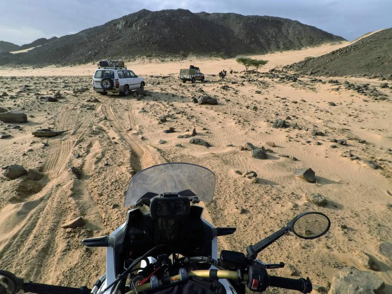 Motorrad Reise Sudan