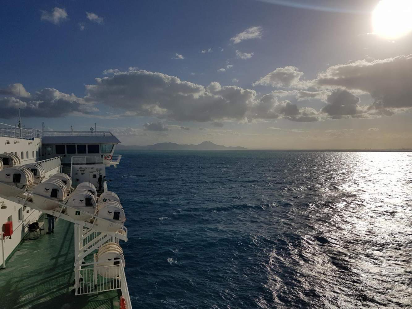 Mit der Fähre über das Mittelmeer