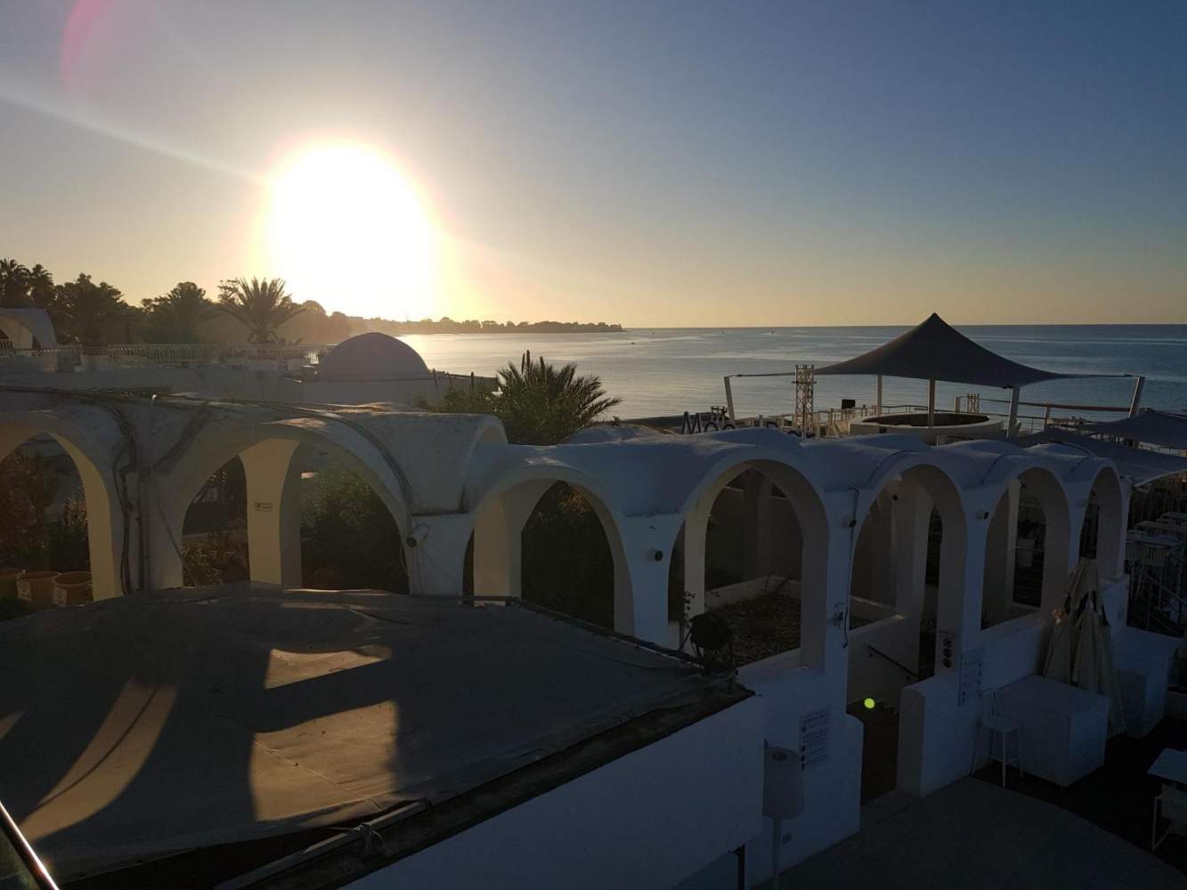 Golf von Hammamet bei Sonnenaufgang
