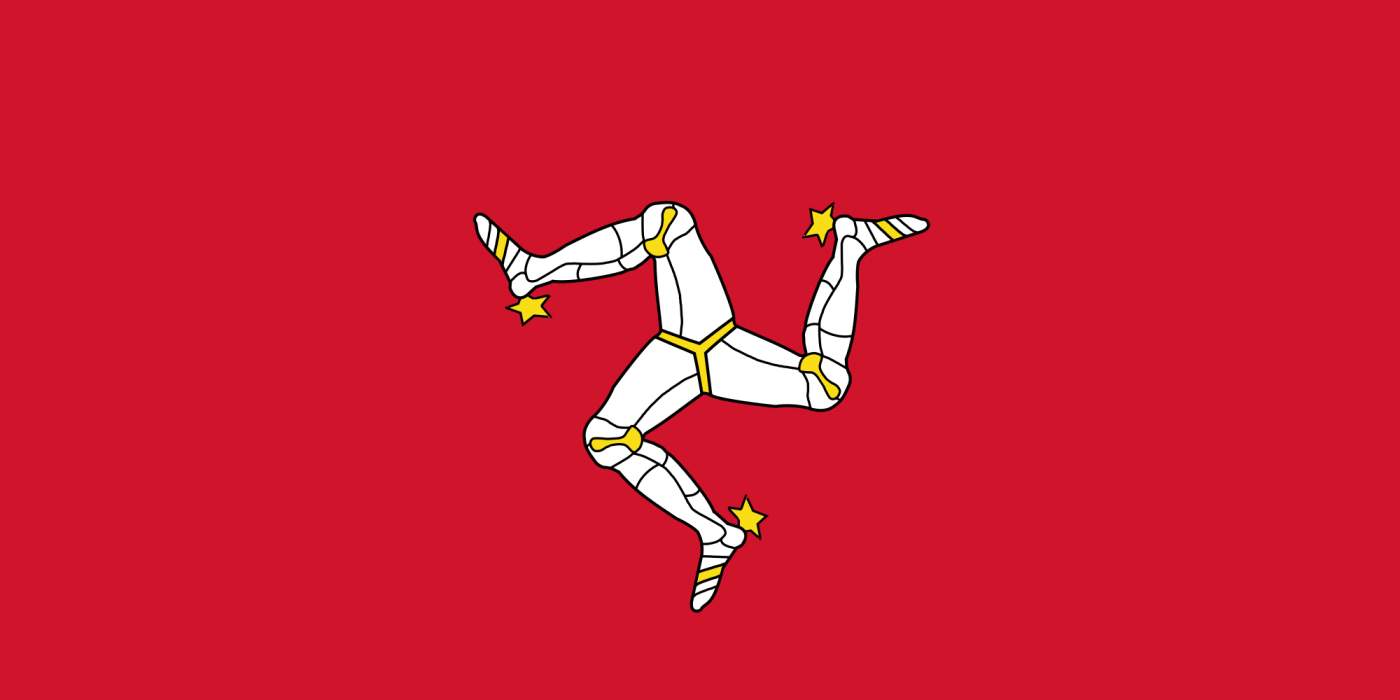 Flagge von Isle of Man