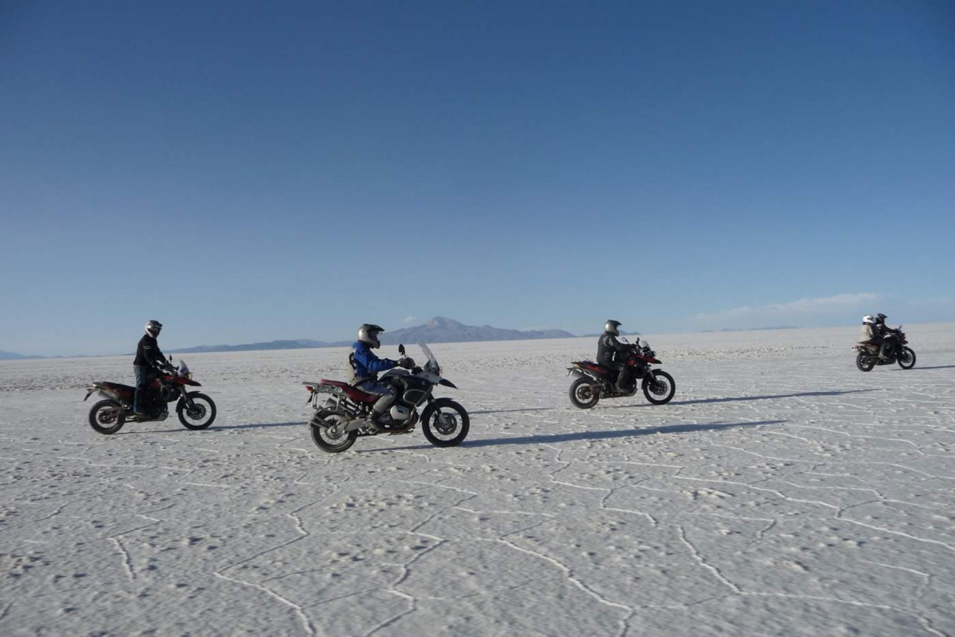 Motorradabenteuer Salar de Uyuni