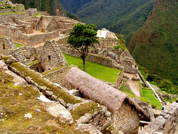 Die Ruinenstadt Machu Picchu, Peru