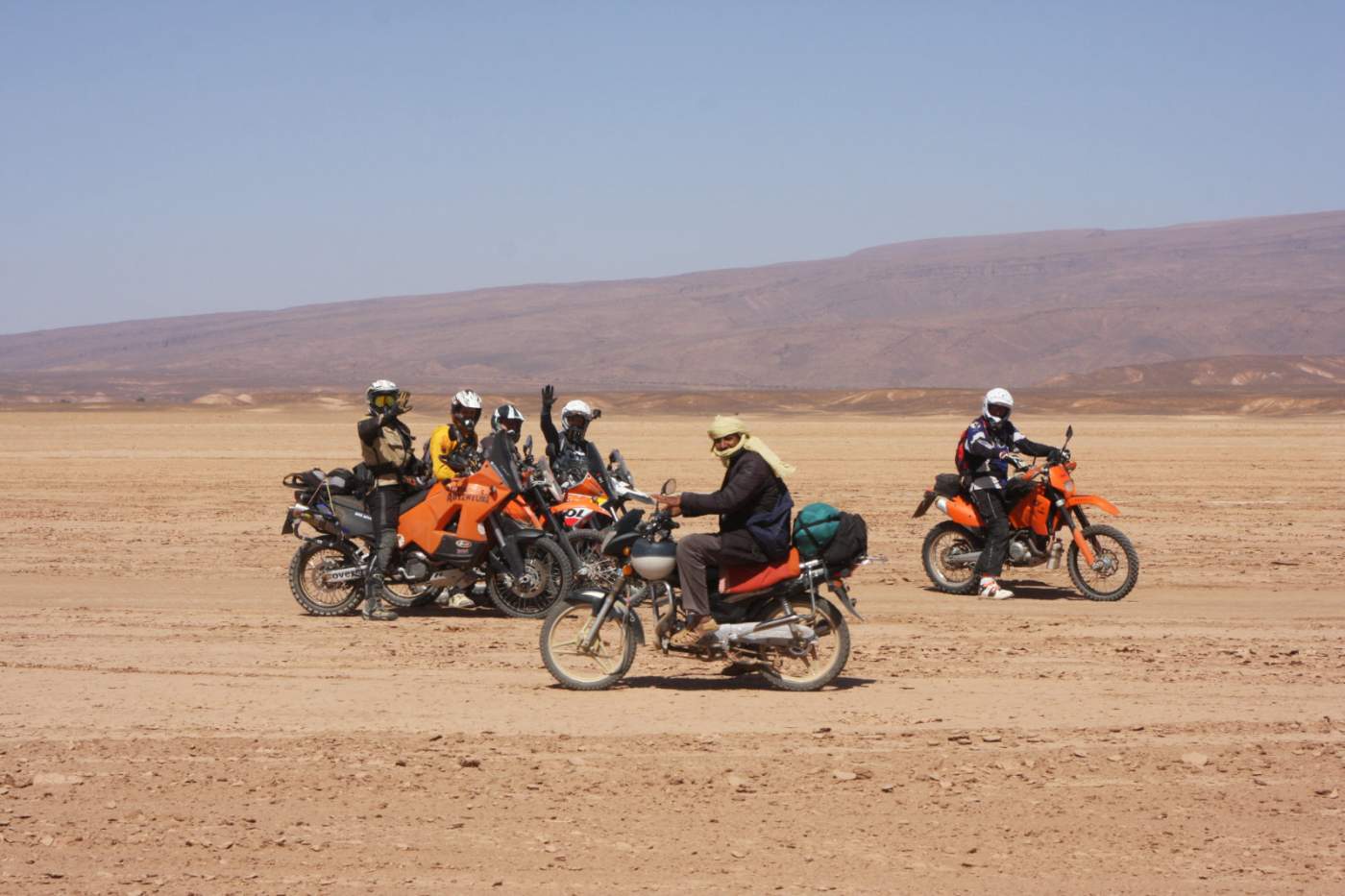 Auf einer der ausgefallensten Enduroreisen in Marokko