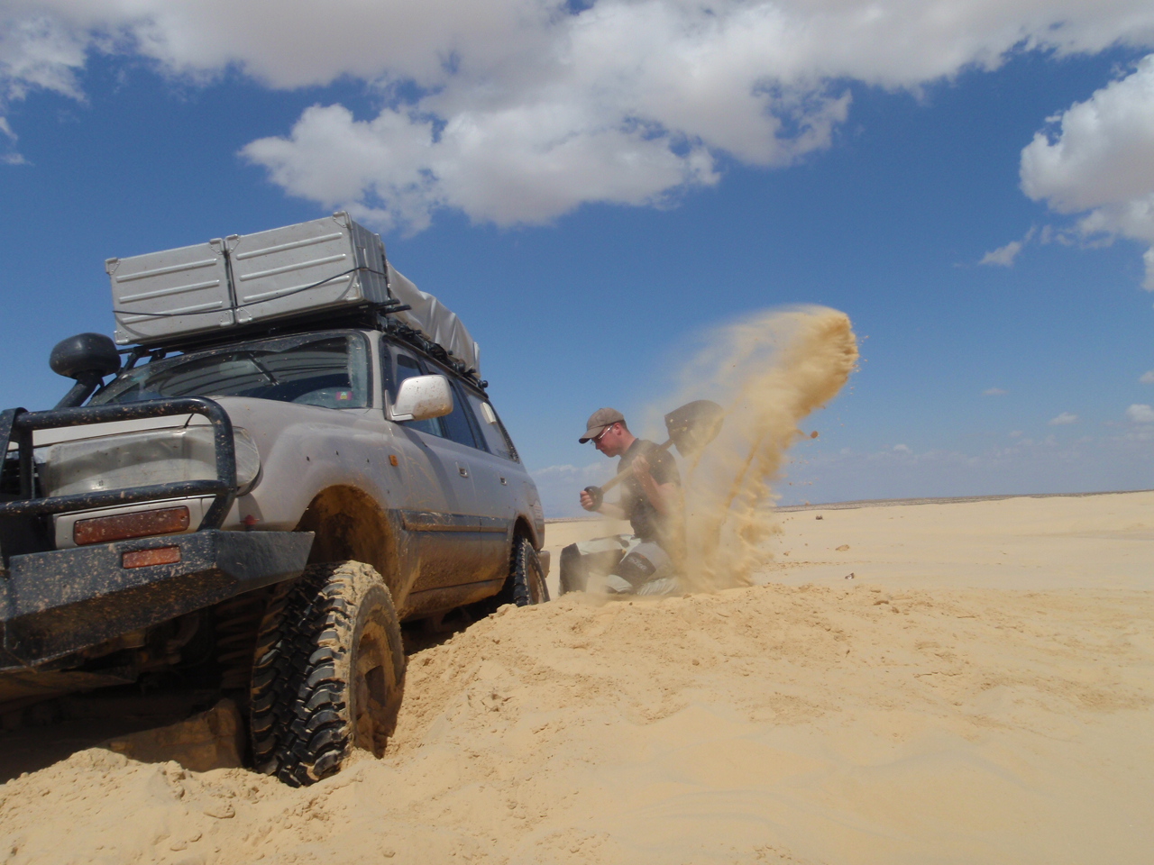 Afrikas schoenste Wueste die Sahara mit dem Toyota on Tour